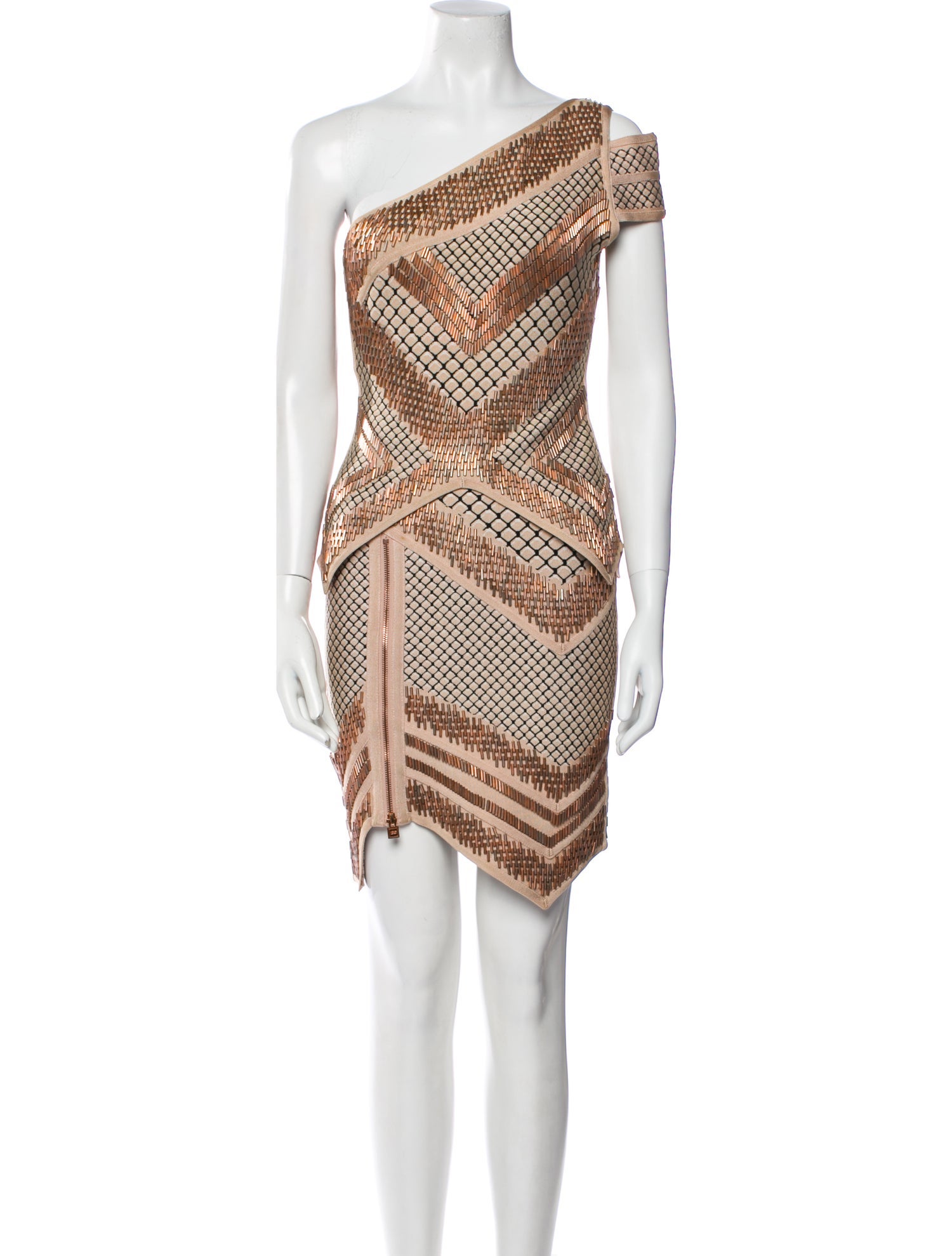 Herve Leger Printed Mini Dress