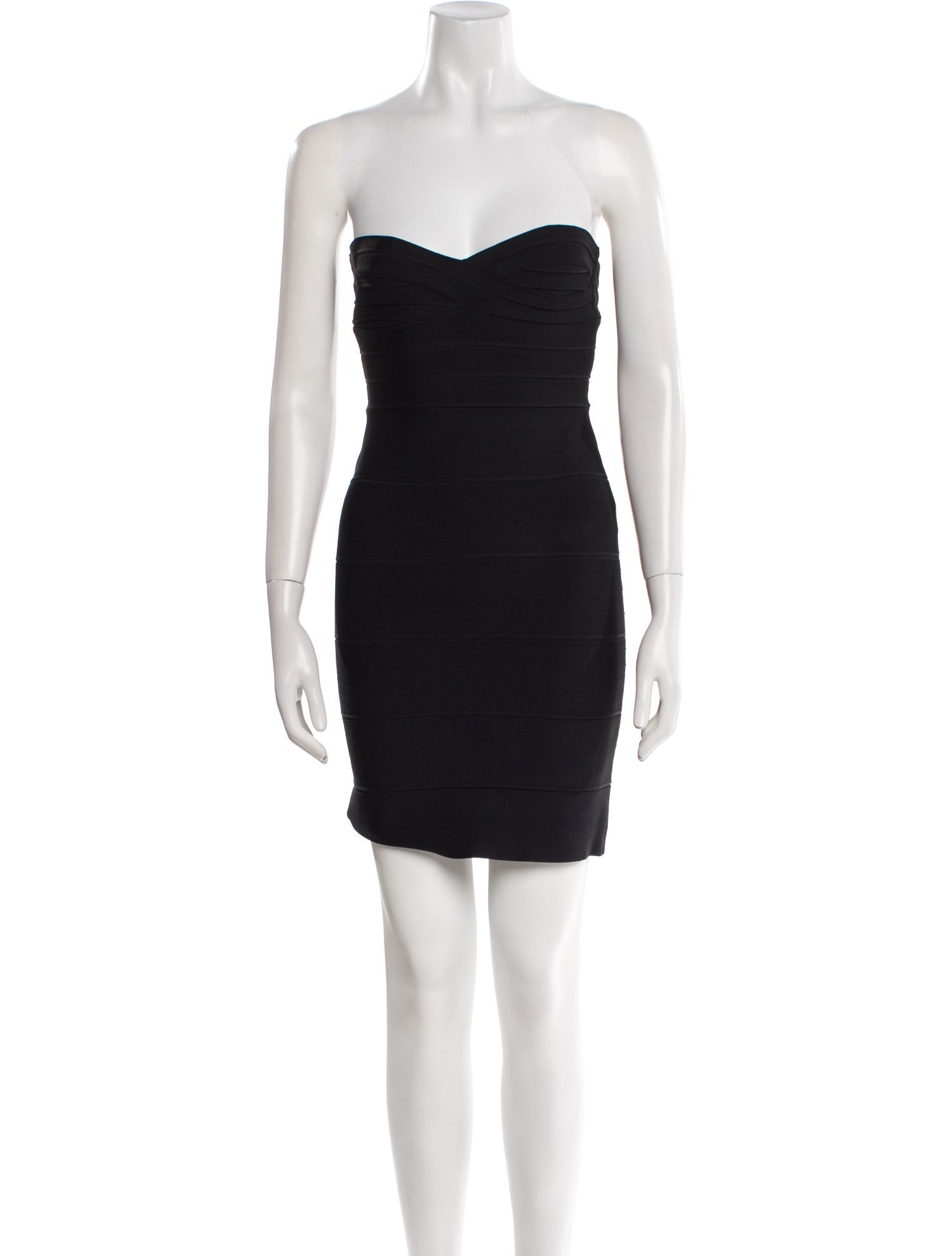 Herve Leger Strapless Mini Dress
