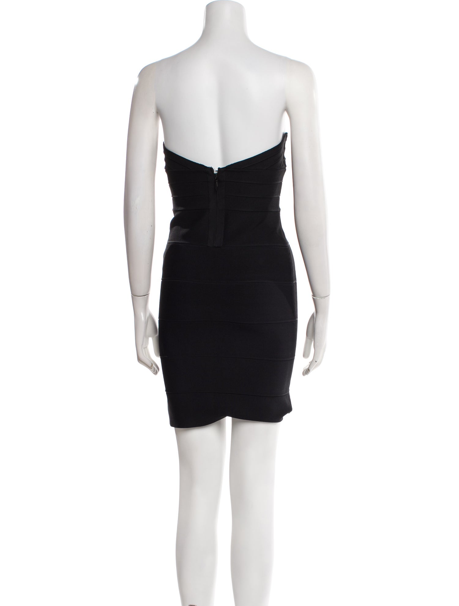 Herve Leger Strapless Mini Dress