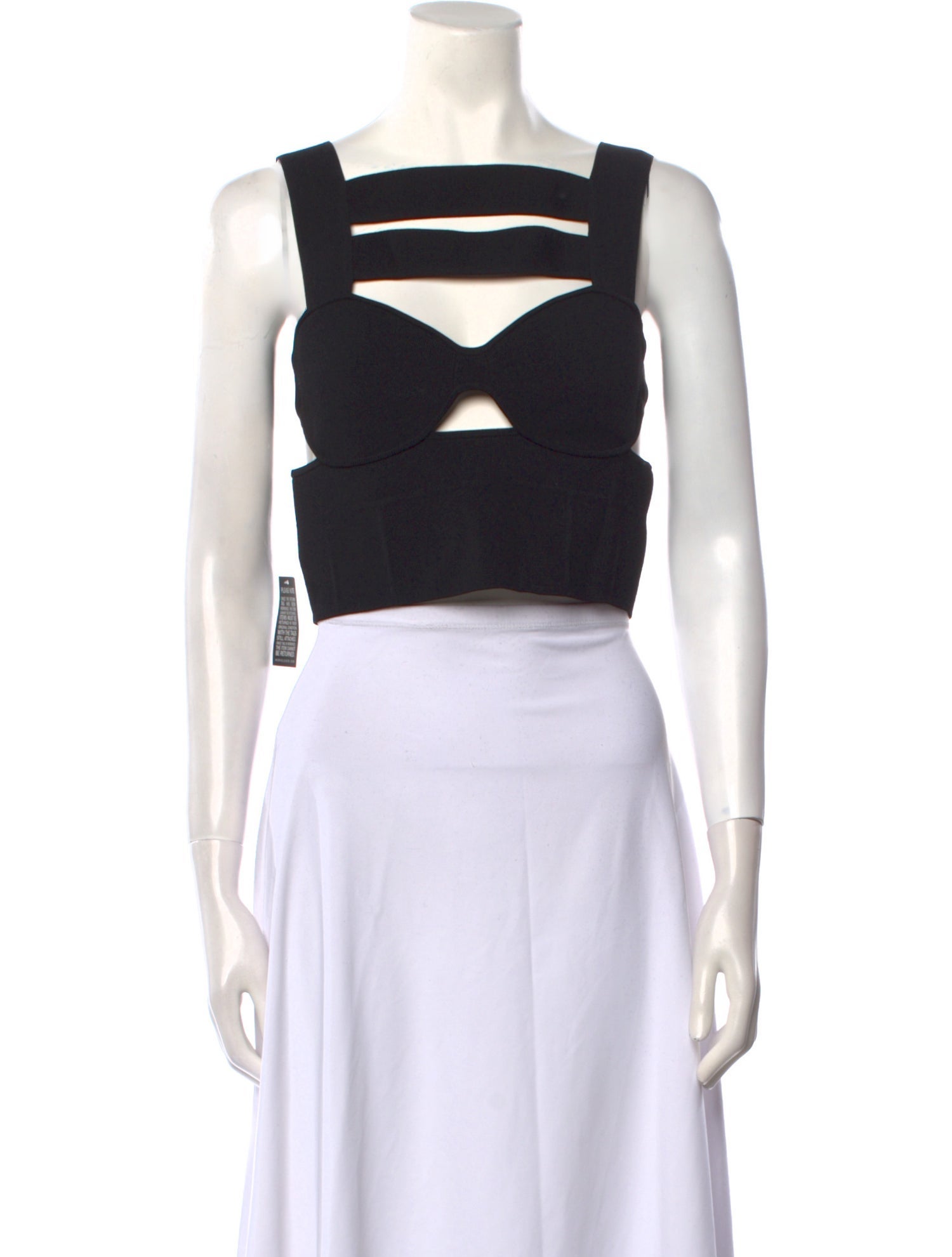 Herve Leger 2016 Square Neckline Crop Top w/ Tags