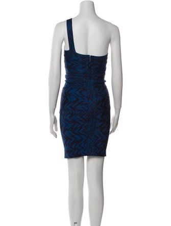 Herve Leger Printed Mini Dress