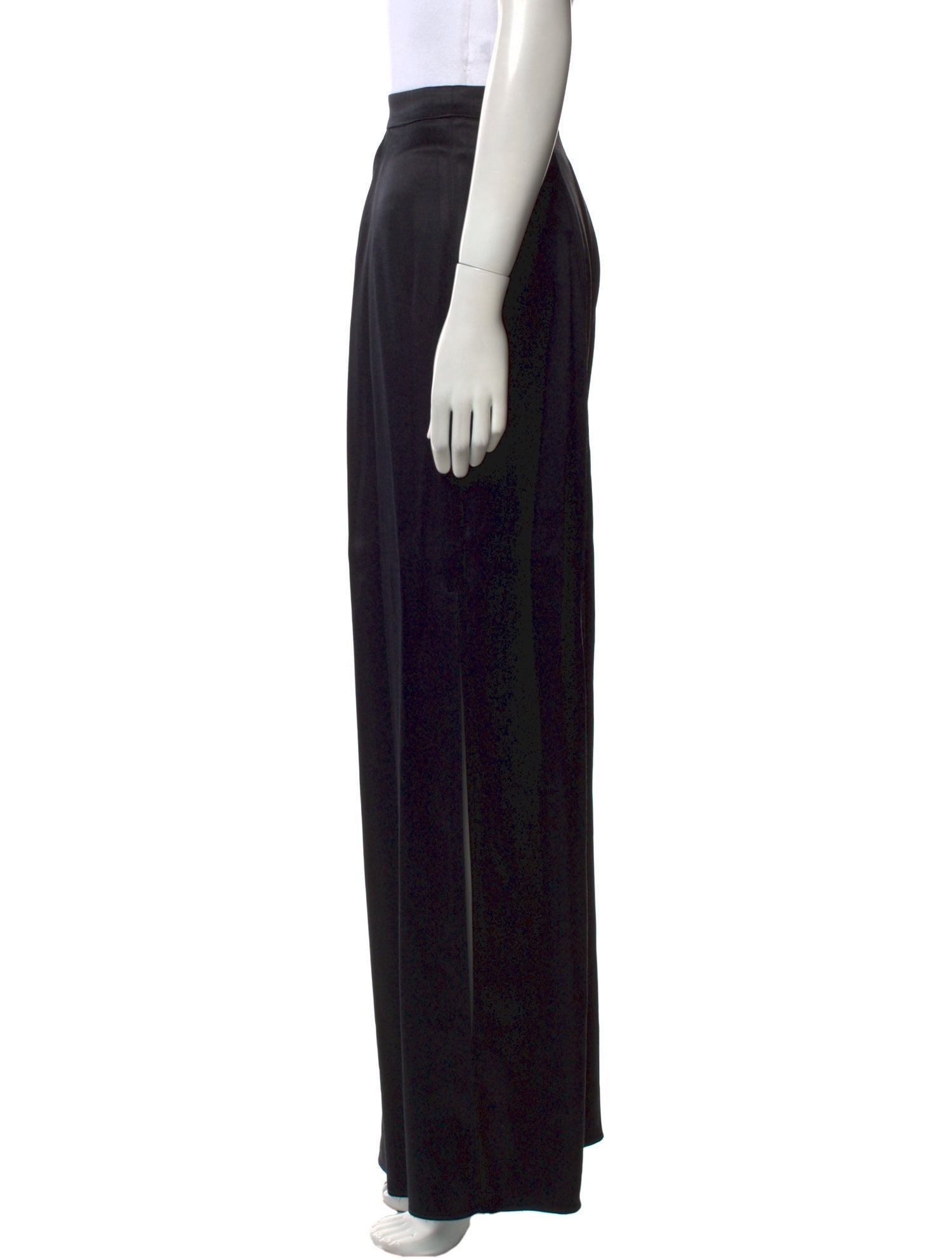 Herve Leger Silk Wide Leg Pants