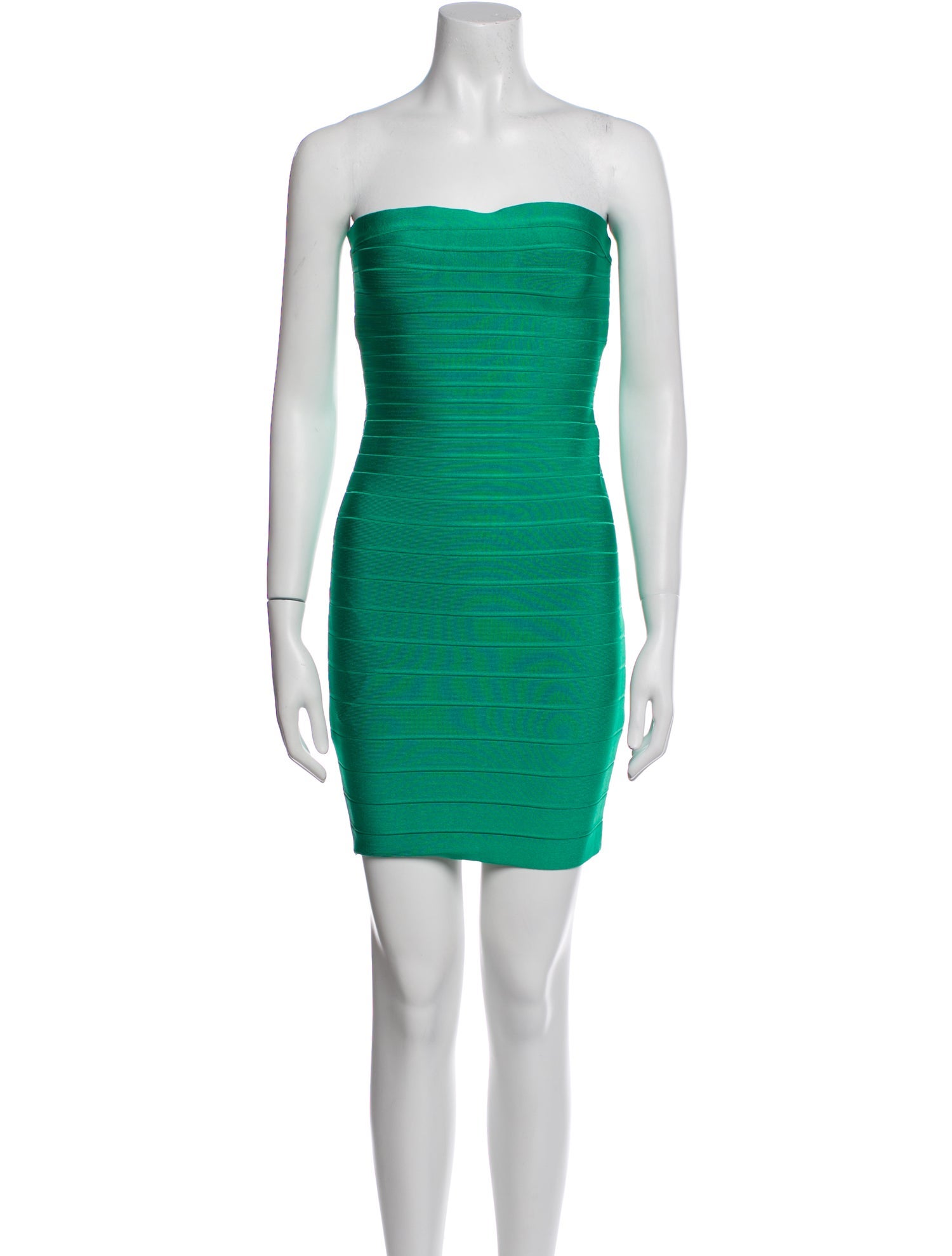 Herve Leger Strapless Mini Dress