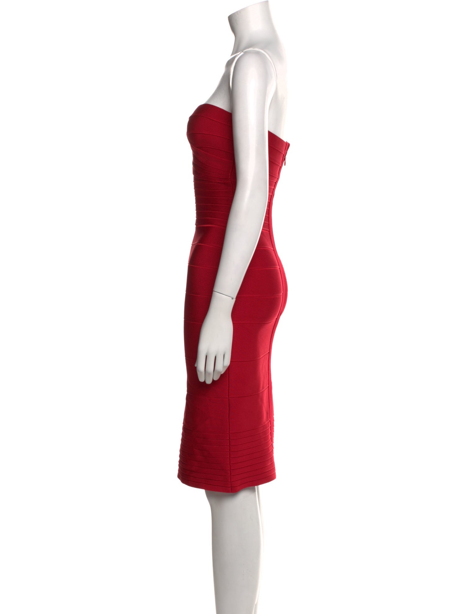 Herve Leger Strapless Mini Dress