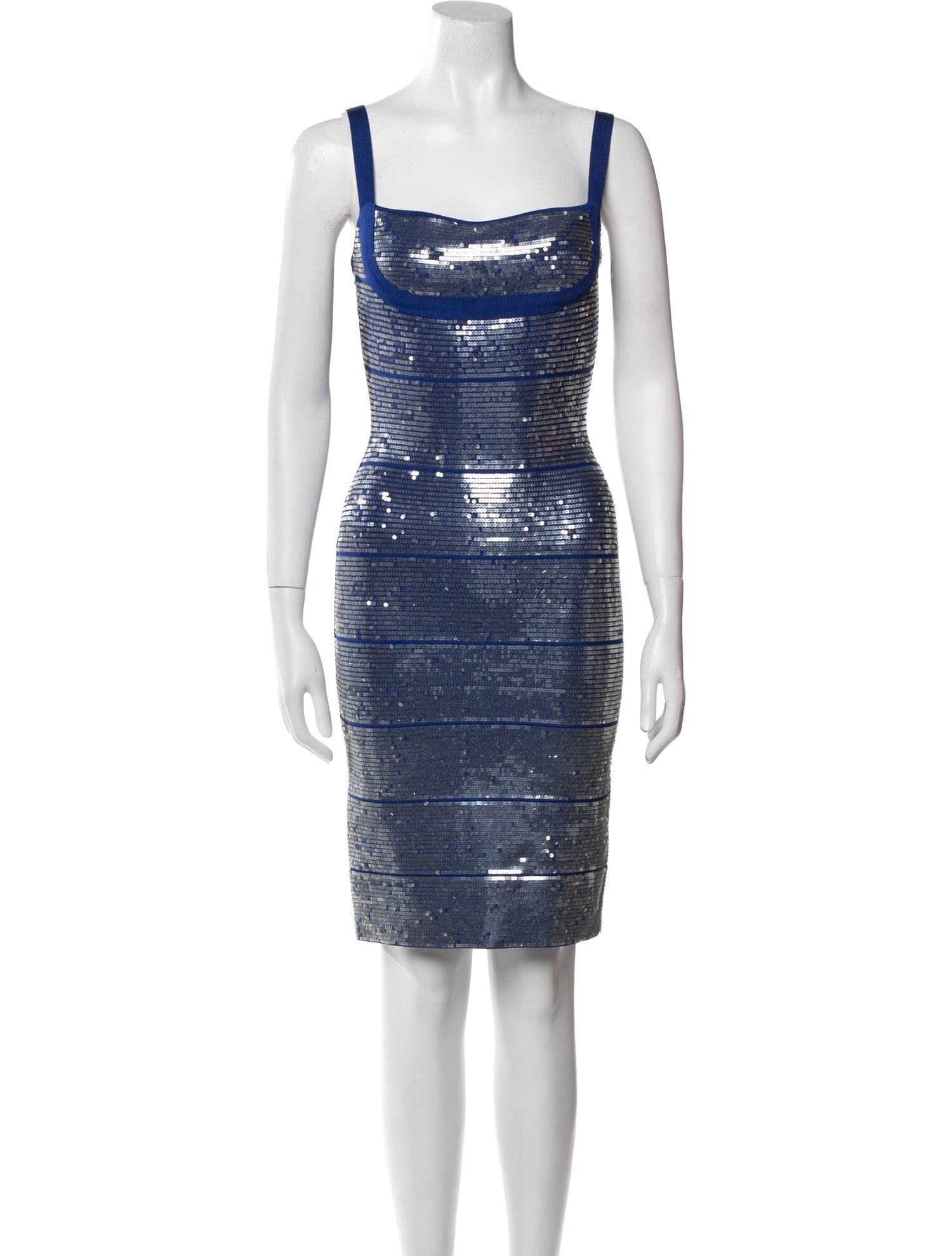 Herve Leger Patterned Mini Dress