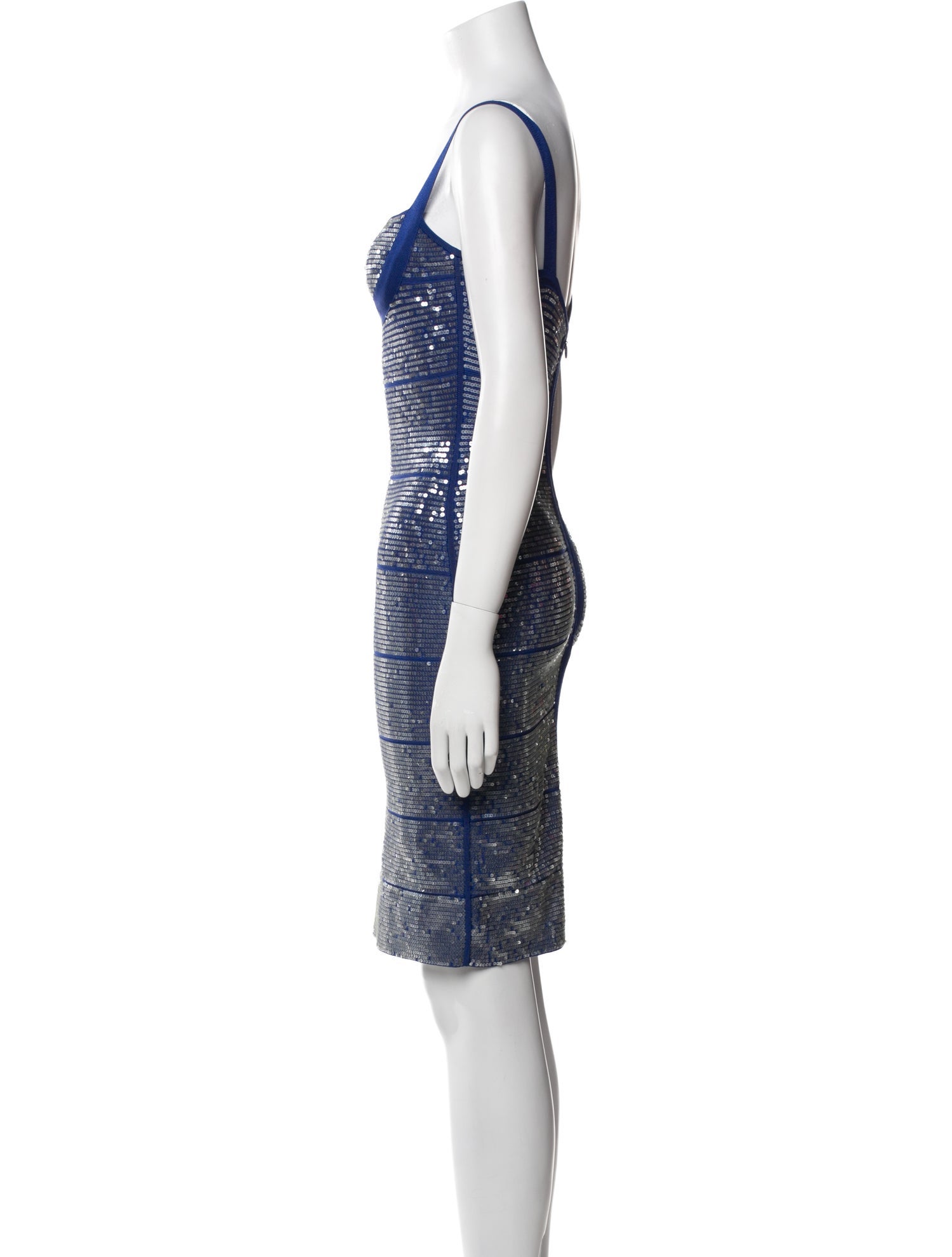 Herve Leger Patterned Mini Dress