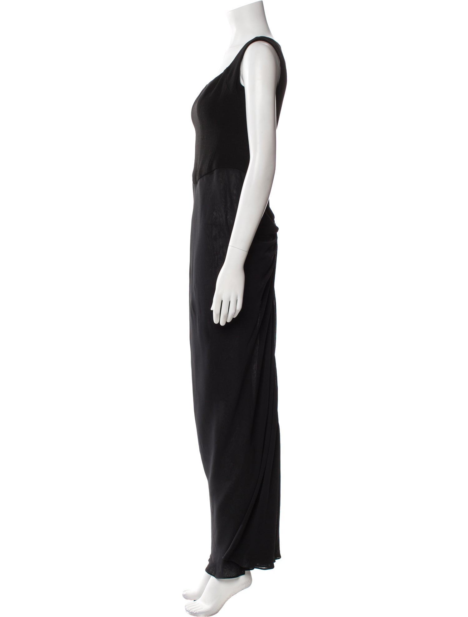 Herve Leger Wool Long Dress