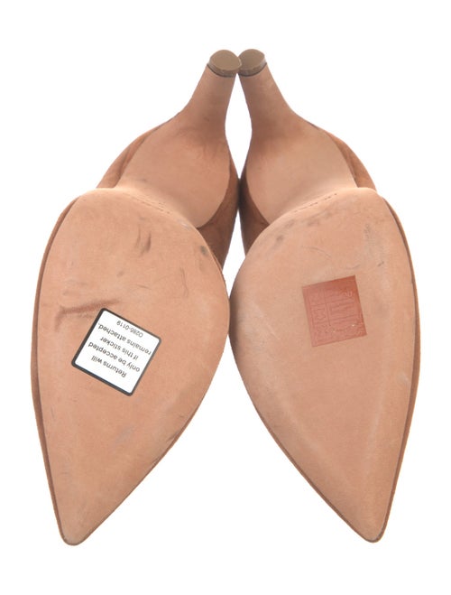 Herve Leger Suede Pumps