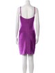 Herve Leger Square Neckline Mini Dress