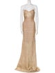 Herve Leger Strapless Long Dress