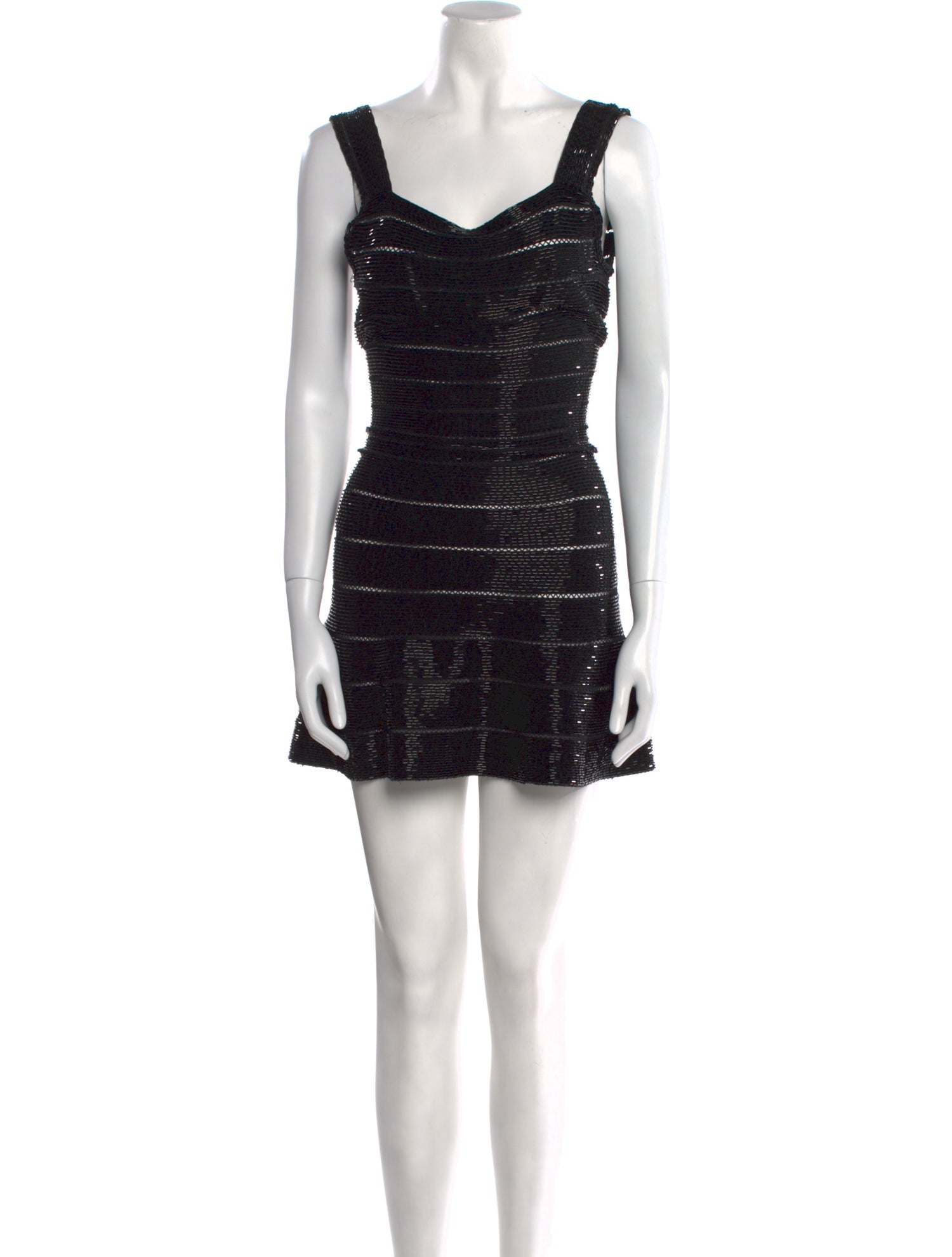 Herve Leger Patterned Mini Dress