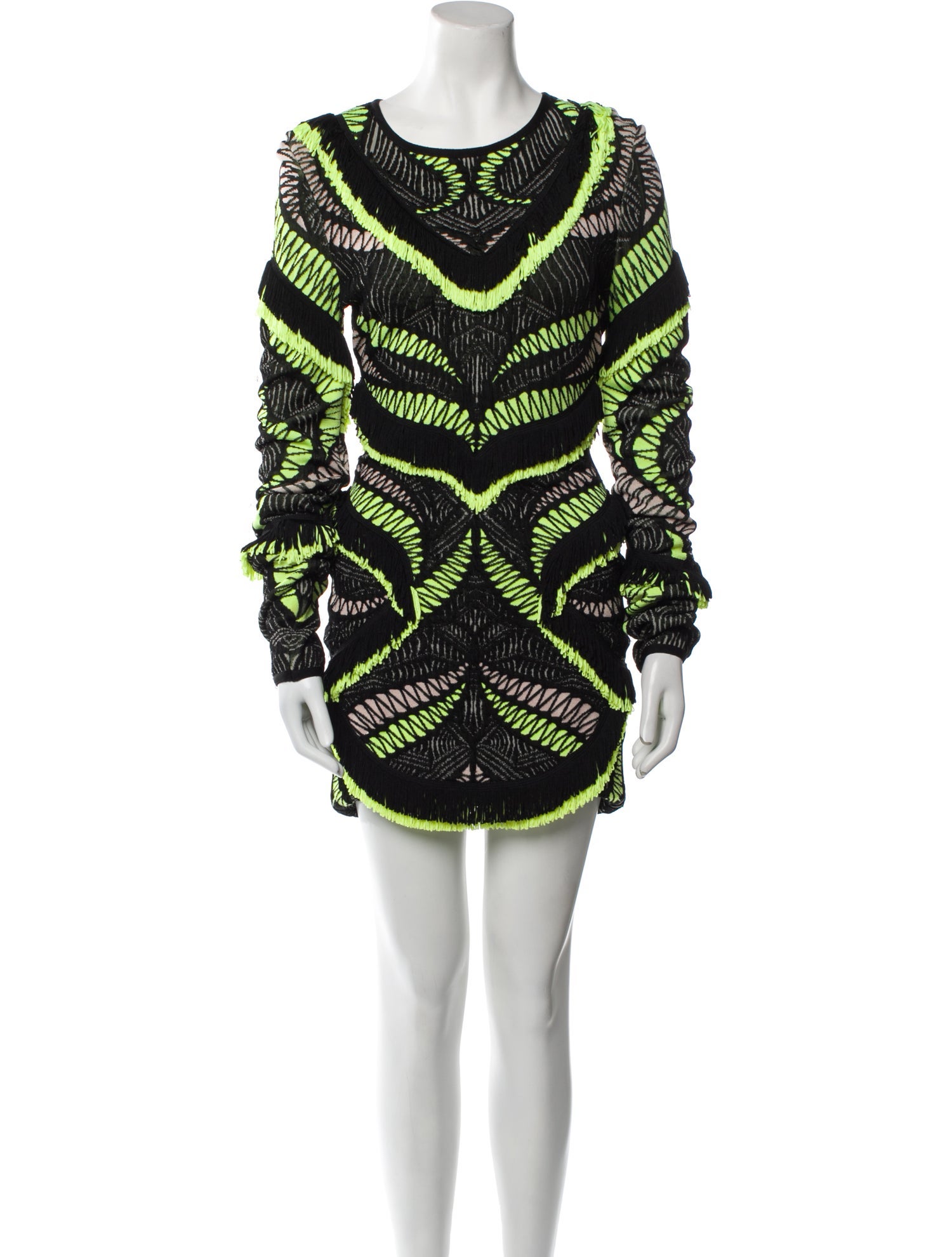 Herve Leger Printed Mini Dress