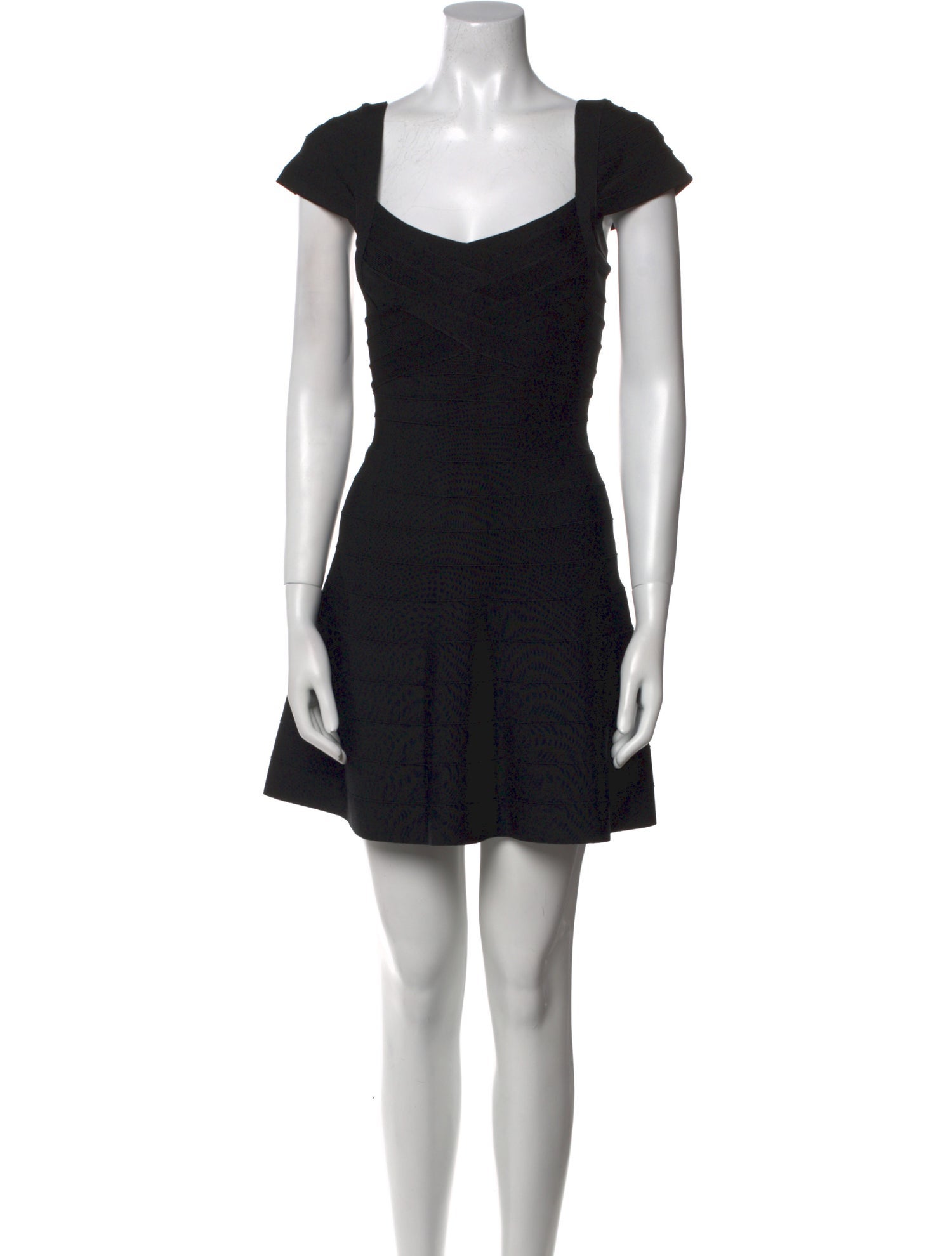 Herve Leger Printed Mini Dress