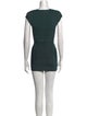 Herve Leger V-Neck Mini Dress
