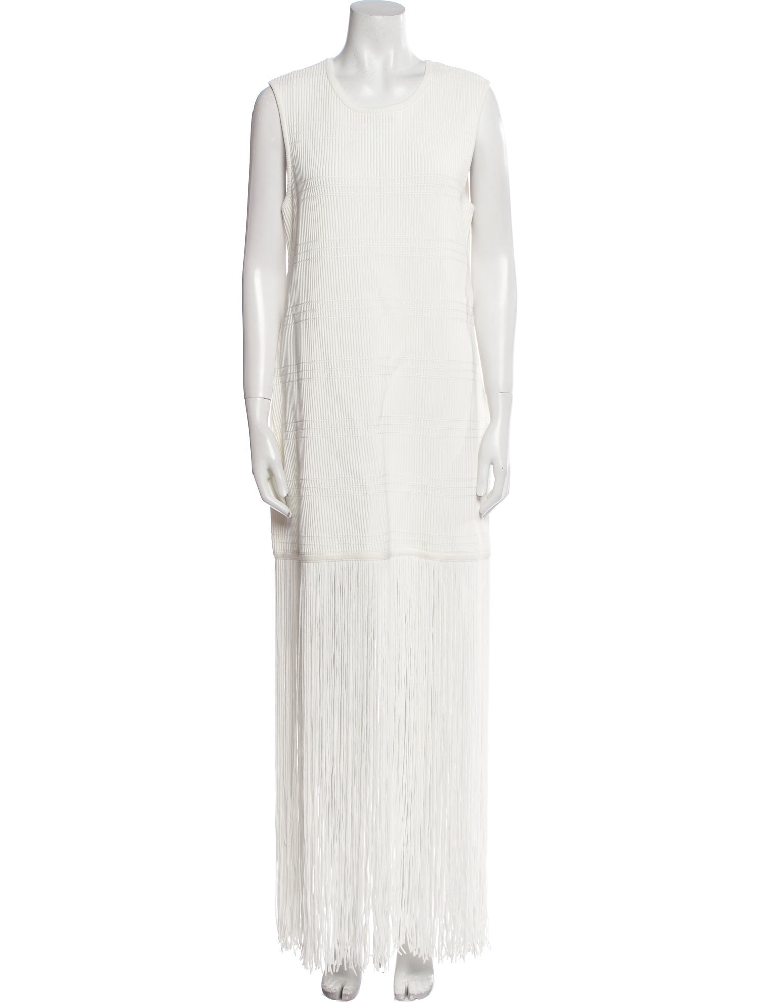 Herve Leger Crew Neck Long Dress w/ Tags