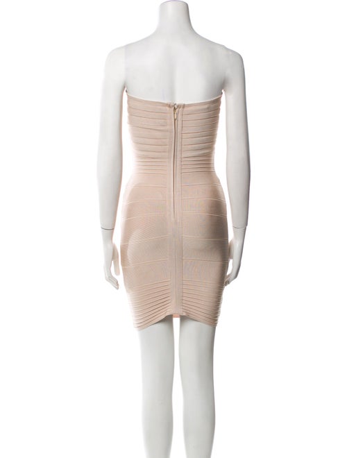 Herve Leger Strapless Mini Dress