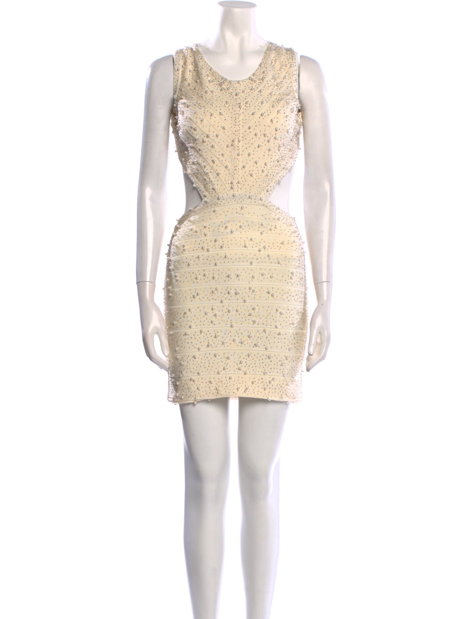 Herve Leger Printed Mini Dress