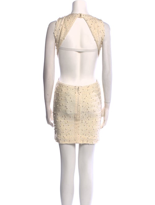 Herve Leger Printed Mini Dress