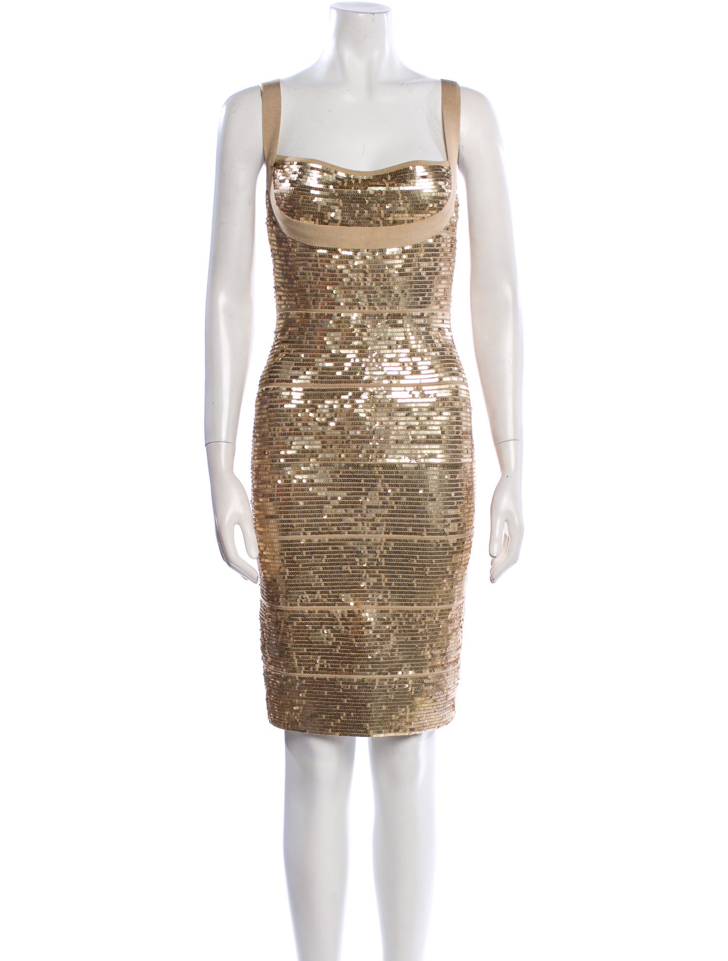 Herve Leger Sequin Mini Dress