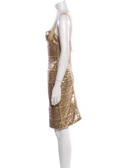 Herve Leger Sequin Mini Dress