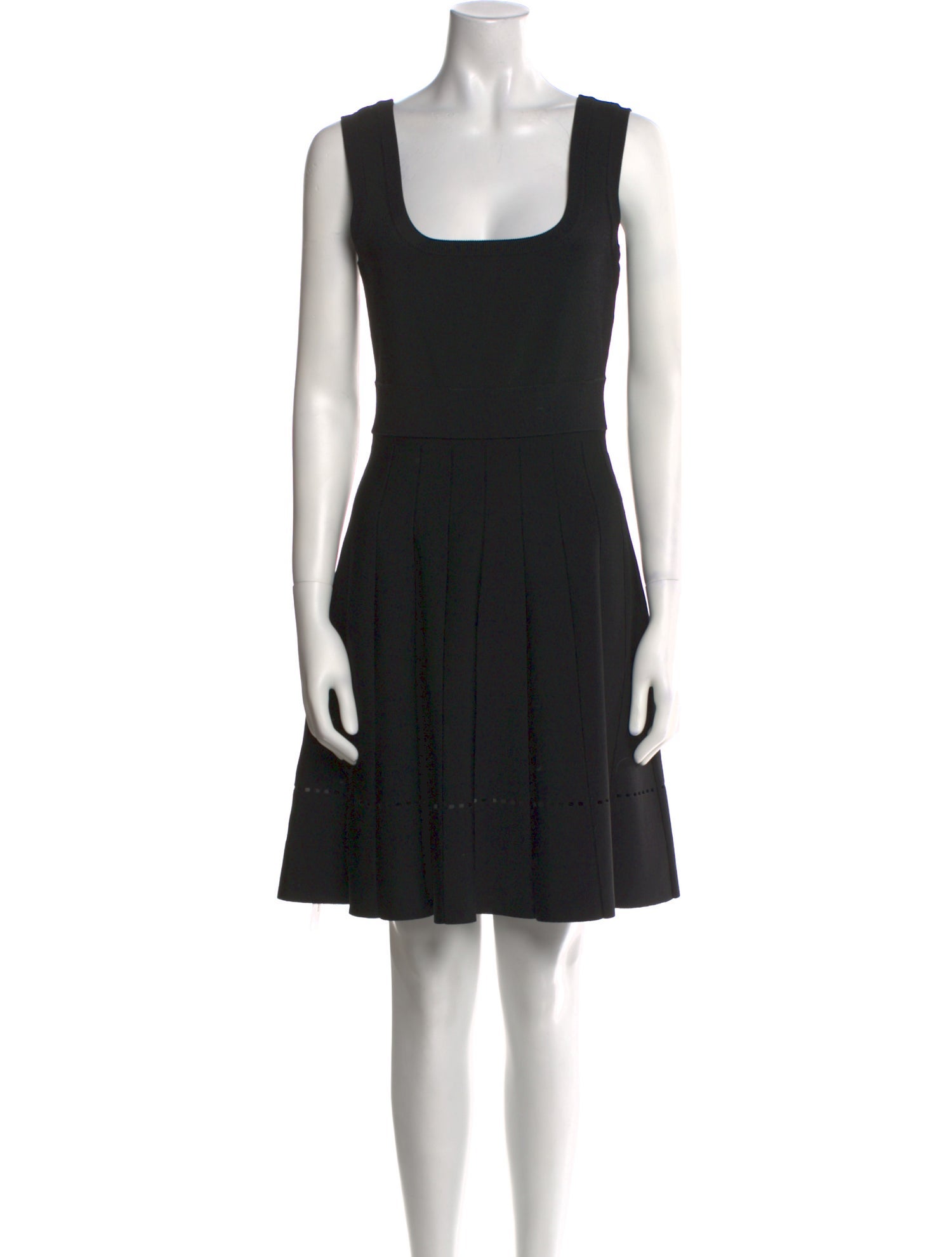 Herve Leger Square Neckline Mini Dress