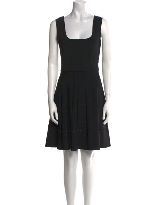 Herve Leger Square Neckline Mini Dress
