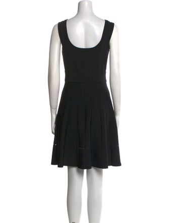 Herve Leger Square Neckline Mini Dress
