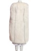 Herve Leger Leather Fur Coat