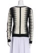 Herve Leger Animal Print Evening Jacket