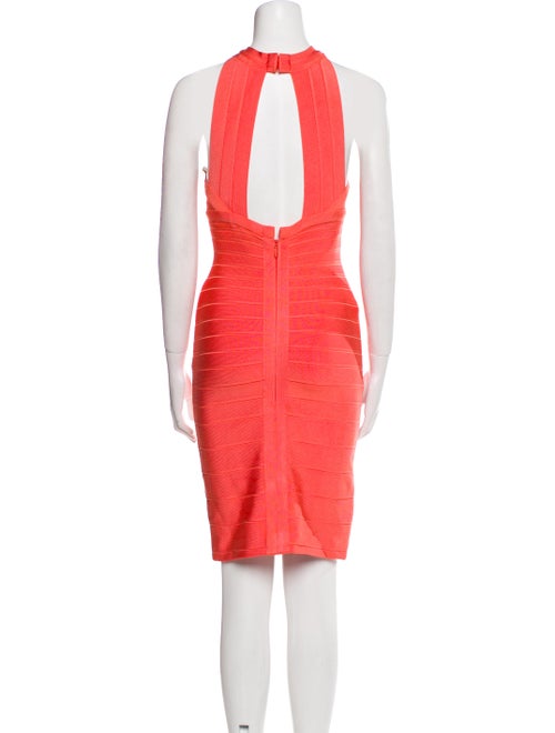 Herve Leger Halterneck Mini Dress