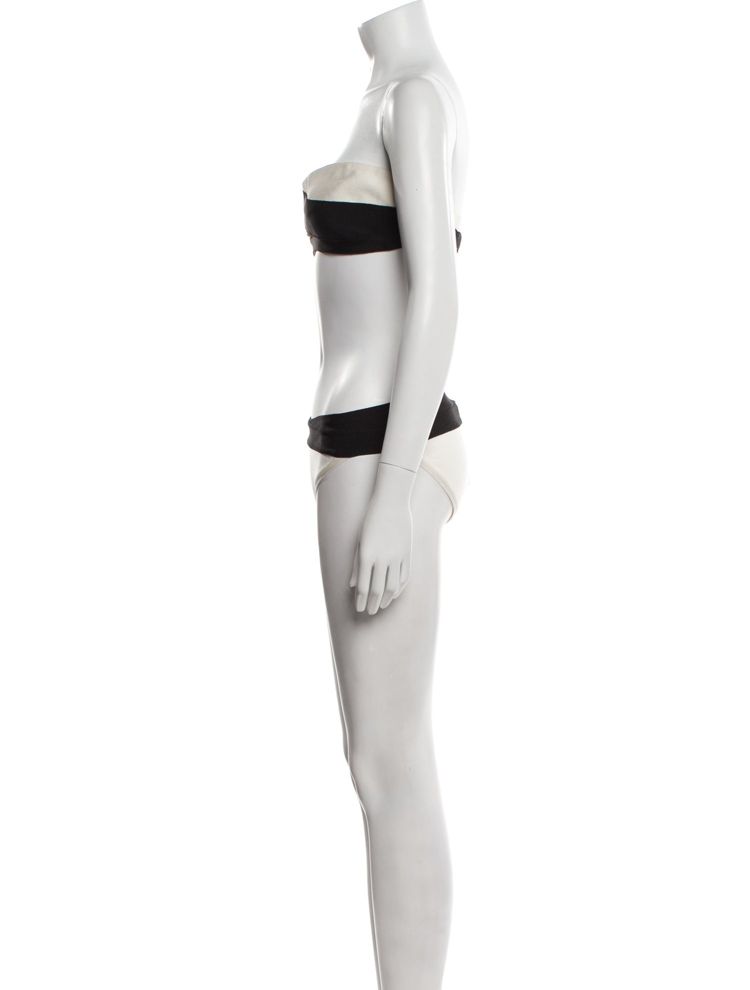 Herve Leger Colorblock Pattern Bikini