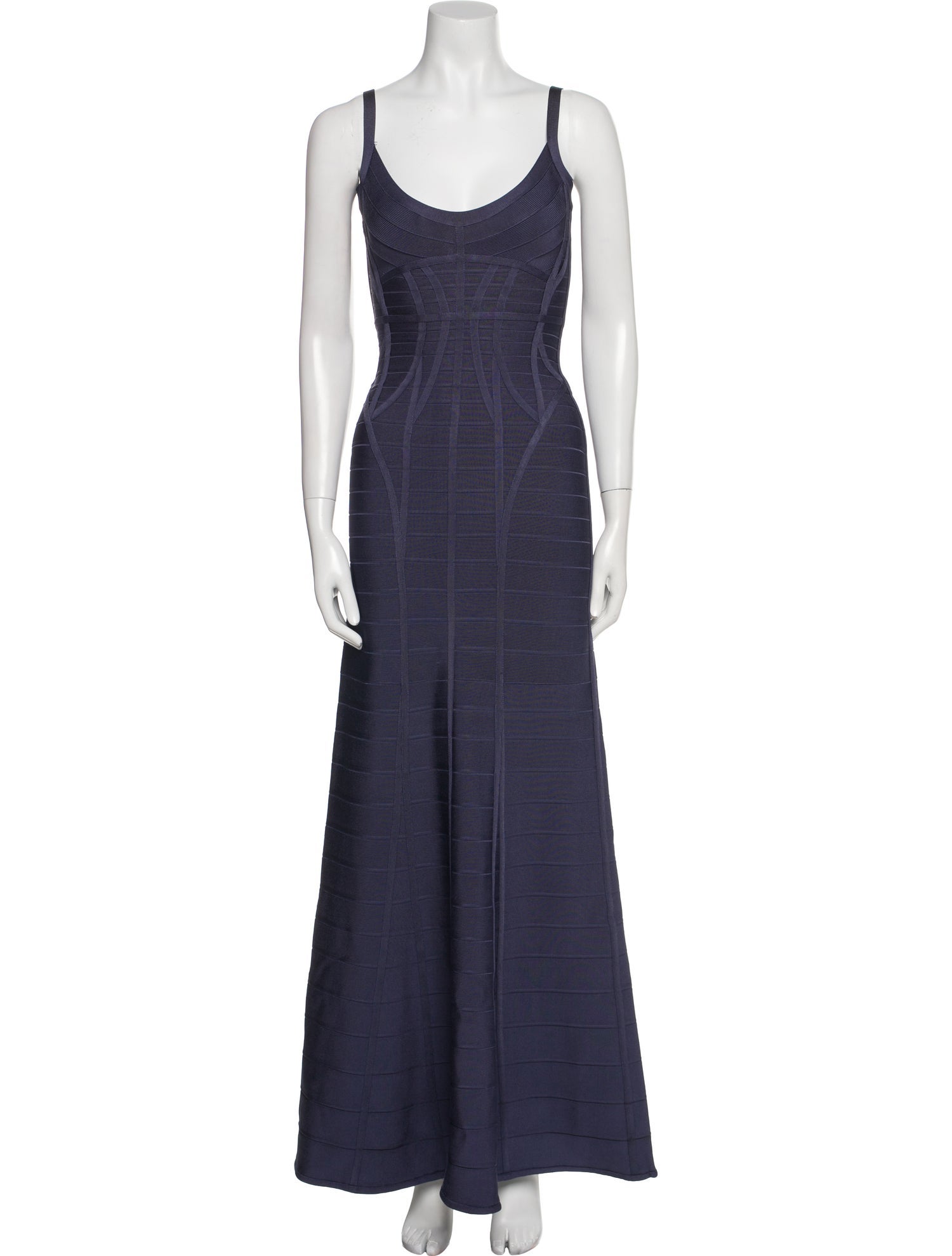 Herve Leger Tafari Long Dress