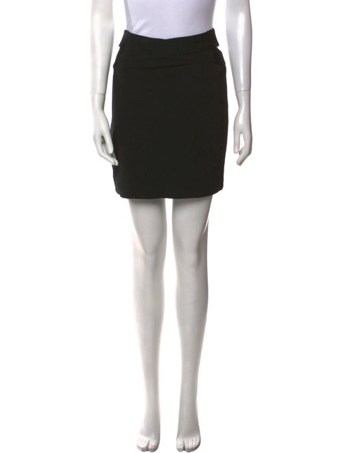 Herve Leger Cutout Accent Mini Skirt