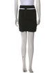 Herve Leger Cutout Accent Mini Skirt