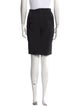 Herve Leger Cutout Accent Knee-Length Skirt