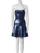 Herve Leger Printed Mini Dress