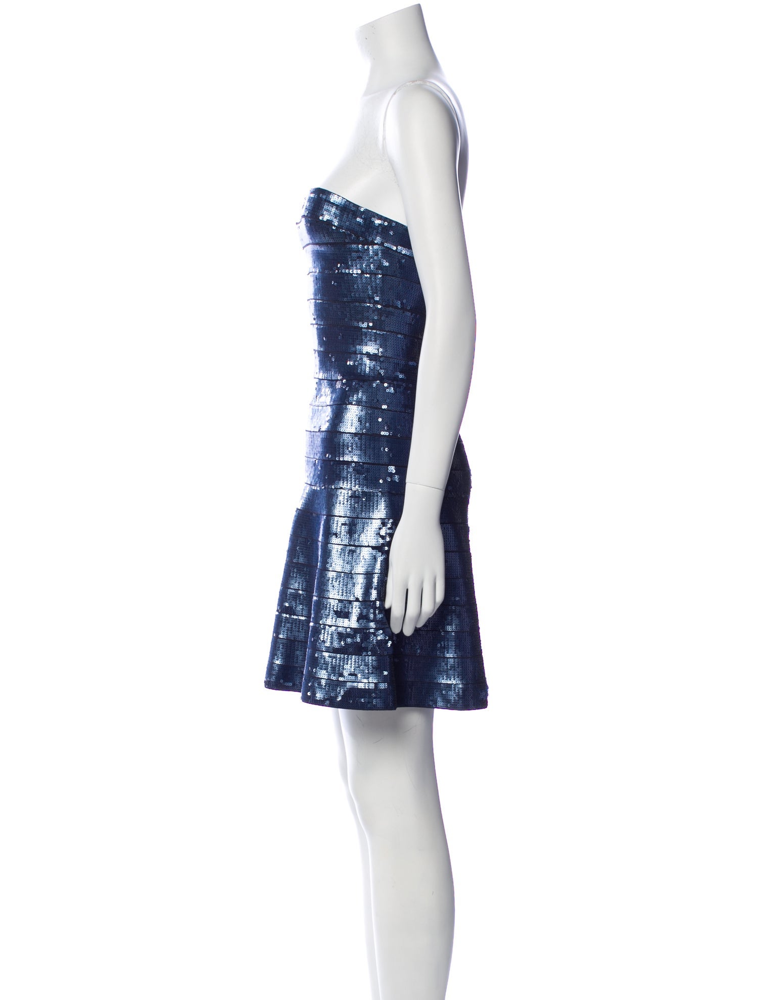 Herve Leger Printed Mini Dress