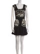 Herve Leger Printed Mini Dress