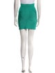 Herve Leger Pleated Accents Mini Skirt