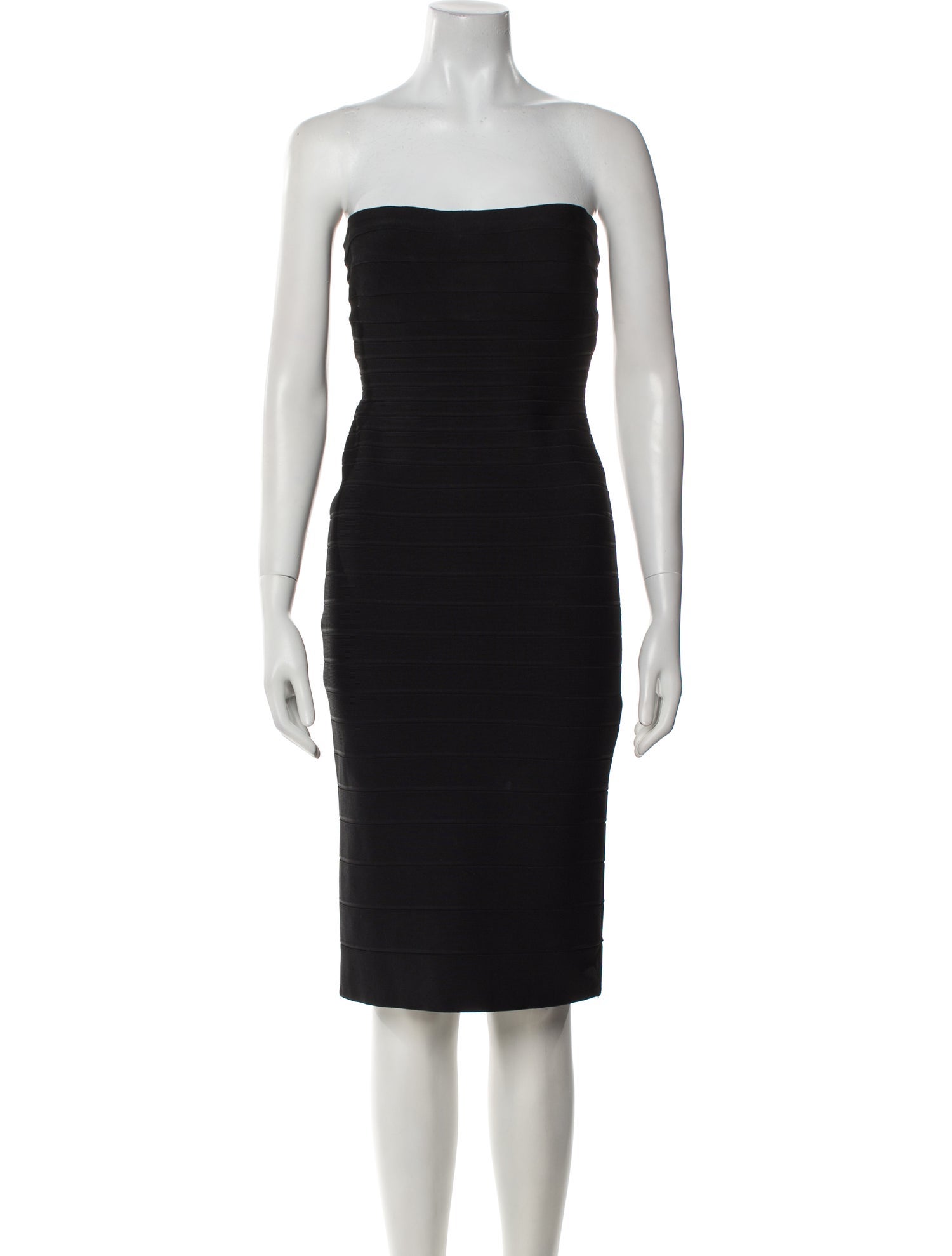 Herve Leger Strapless Mini Dress