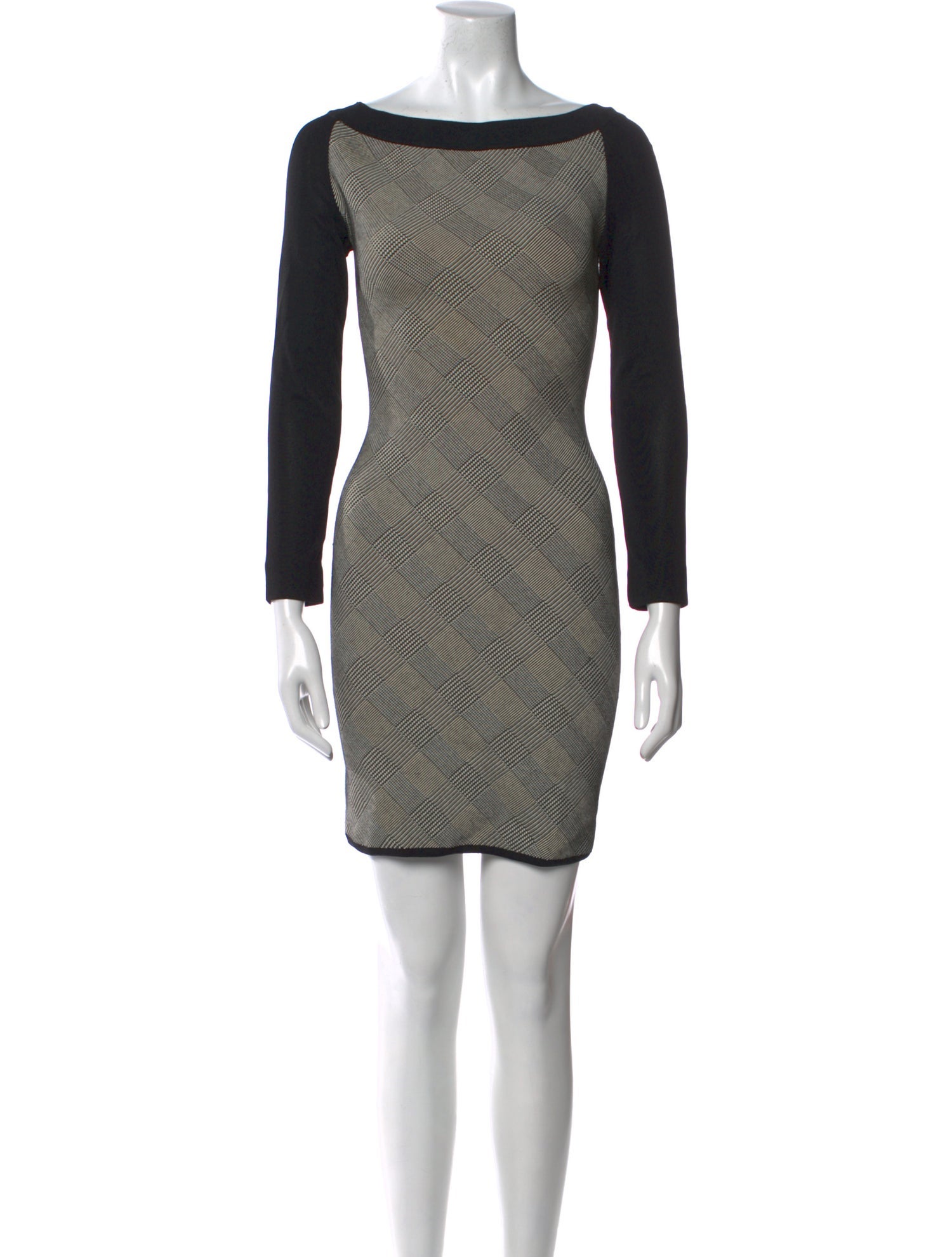 Herve Leger Wool Mini Dress