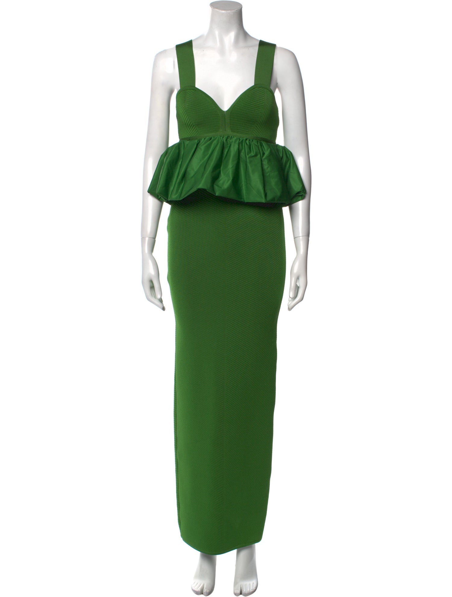 Herve Leger V-Neck Long Dress w/ Tags