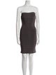 Herve Leger Strapless Mini Dress