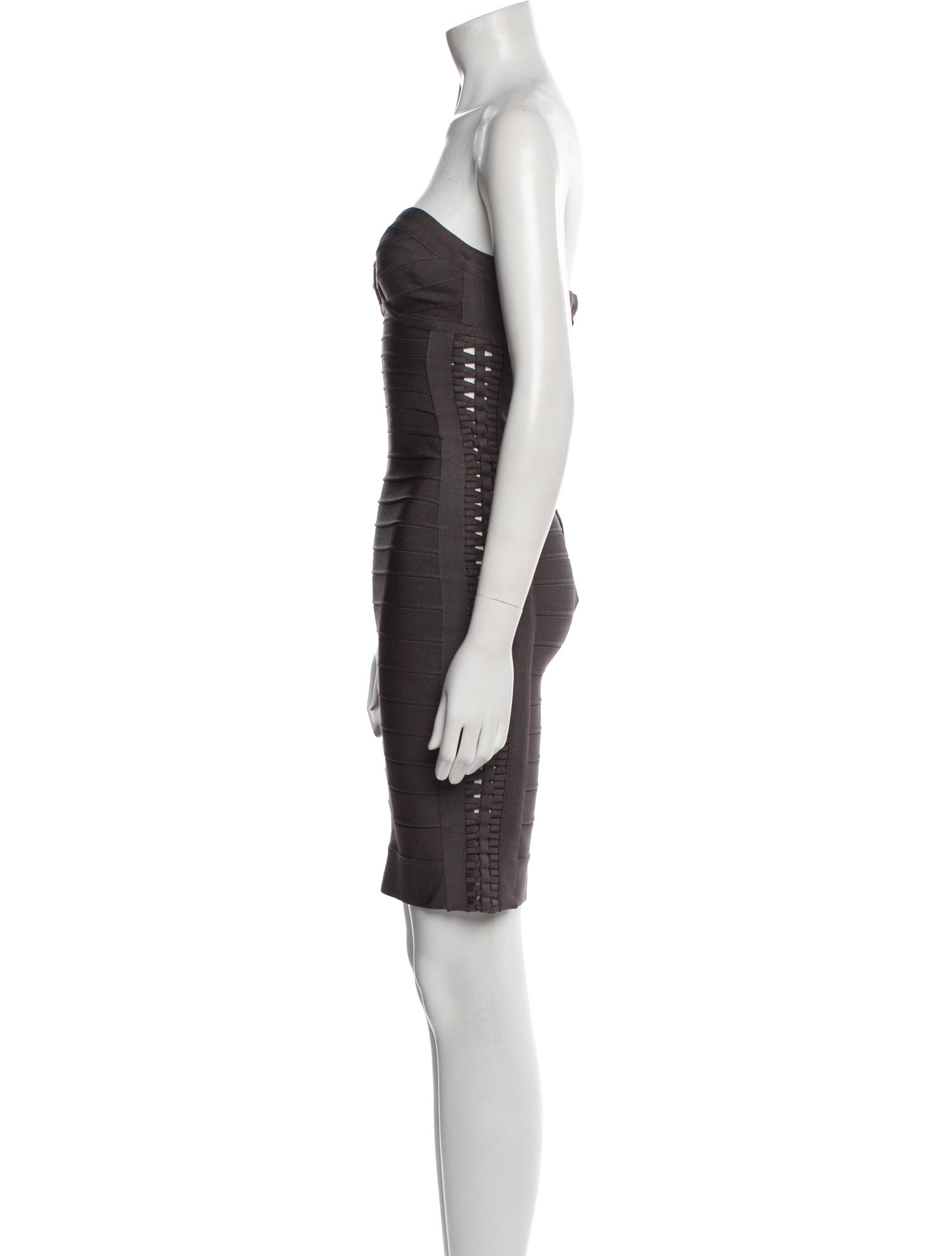 Herve Leger Strapless Mini Dress