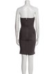 Herve Leger Strapless Mini Dress
