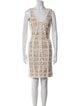 Herve Leger Printed Mini Dress