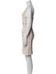 Herve Leger Printed Mini Dress