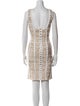 Herve Leger Printed Mini Dress