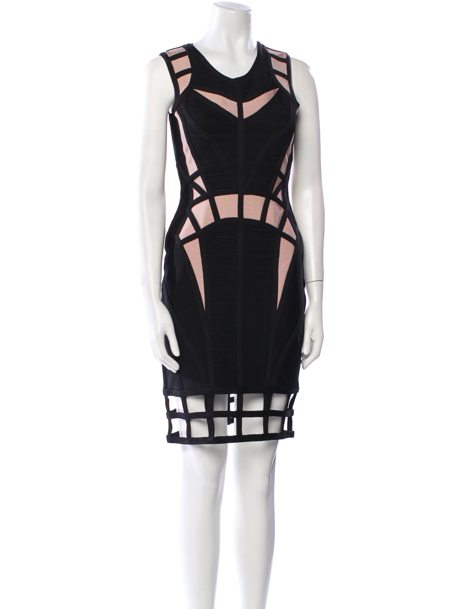 Herve Leger Printed Mini Dress w/ Tags