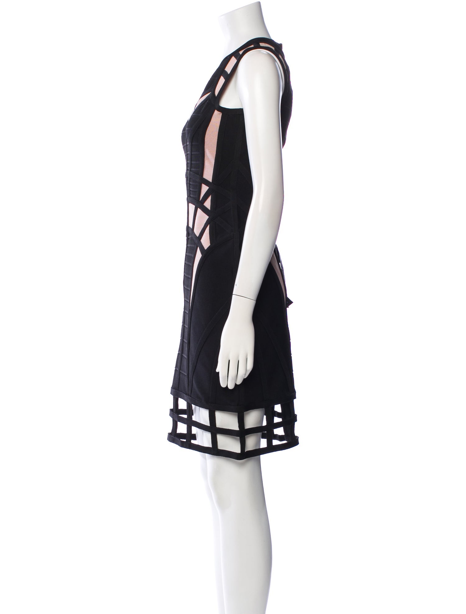 Herve Leger Printed Mini Dress w/ Tags